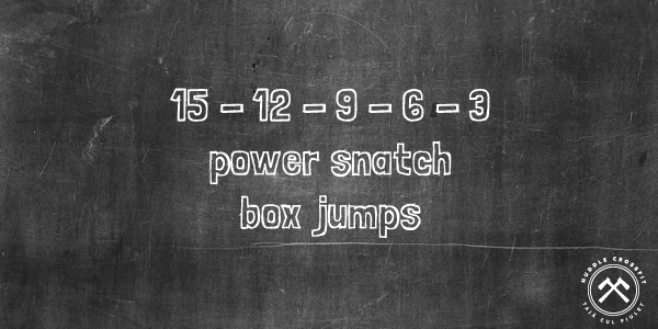 WOD 2 | martedì 23 agosto