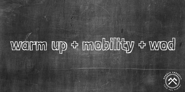 WOD 1 | Lunedì 29 agosto